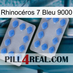 Rhinocéros 7 Bleu 9000 20